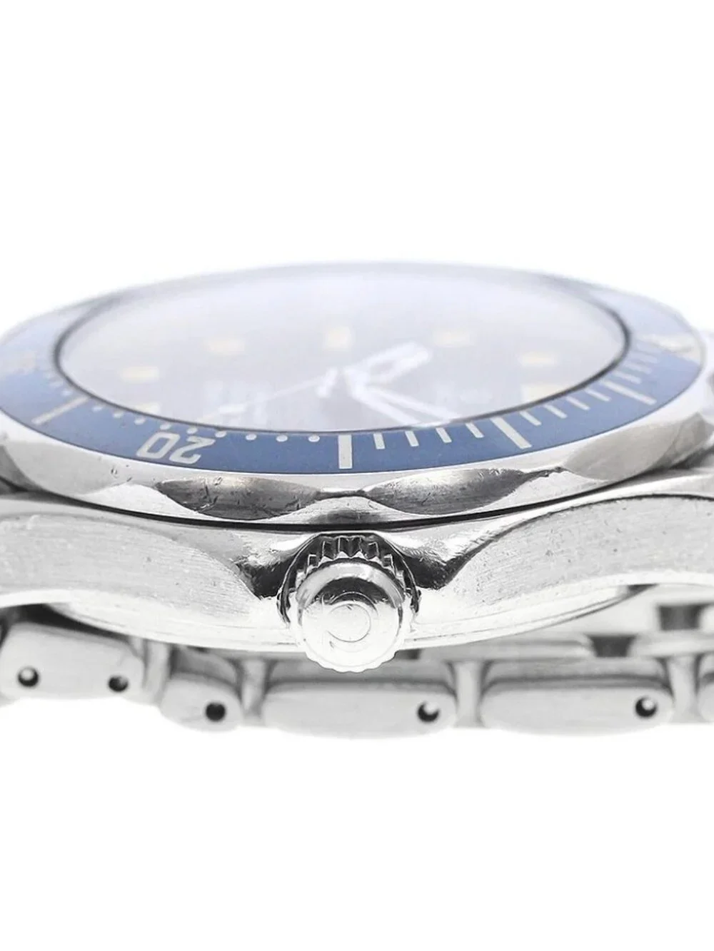 OMEGA Seamaster300 2561.80 Date Navy Dial Quartz Boy's Watch_958561